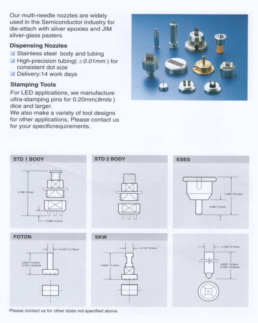 Ejector Needles